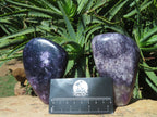 Polished Gem Lithium Mica Lepidolite Display Free Forms x 2 From Zimbabwe - TopRock