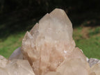 Natural Smokey Cascading Phantom Quartz Cluster x 1 From Luena, Congo - TopRock