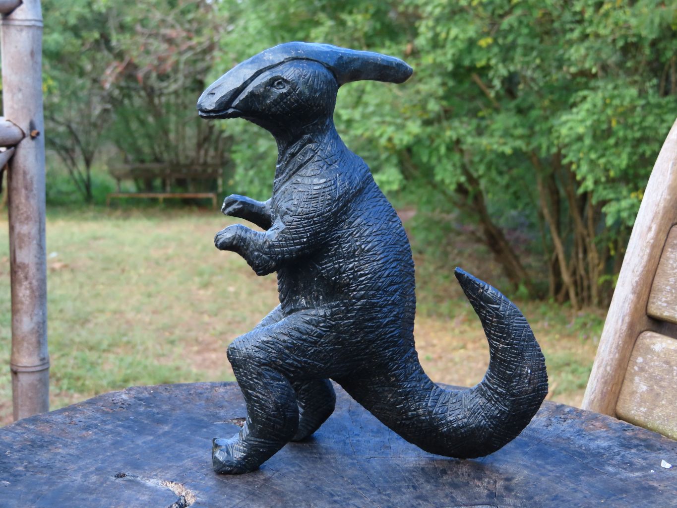 Polished  Large Dinosaur Carving x 1 From Zimbabwe - TopRock