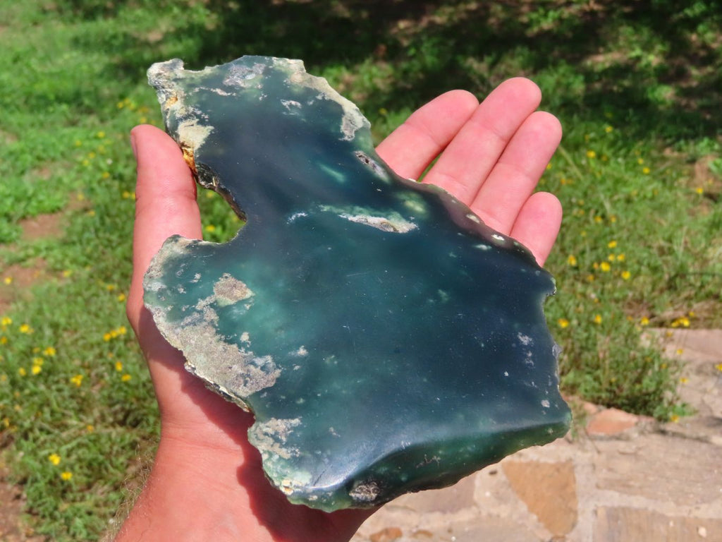 Polished One Side Mtorolite Slices x 2 From Mutorashanga, Zimbabwe - TopRock