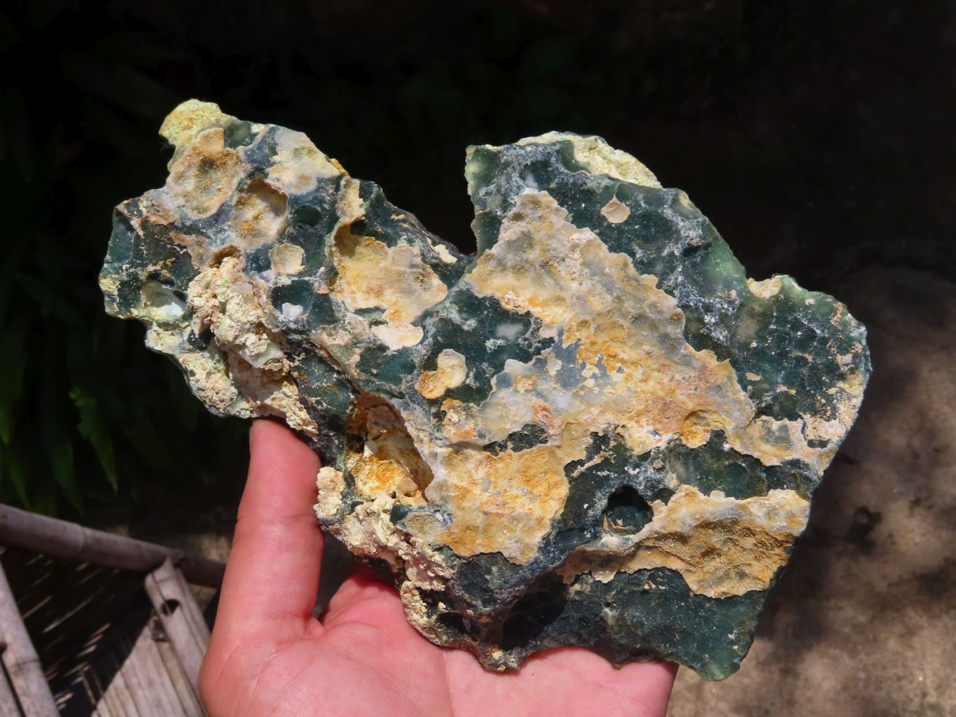 Polished One Side Mtorolite Slices x 2 From Mutorashanga, Zimbabwe - TopRock