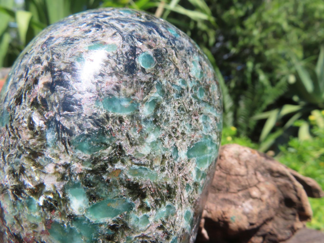 Polished Green Emerald in Matrix Standing Free Forms x 2 From Zimbabwe - TopRock