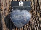 Polished  Lazulite Medium Hearts x 6 From Madagascar - TopRock
