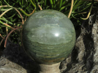 Polished Banded Fuchsite Spheres x 2 From Madagascar - TopRock