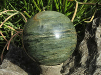 Polished Banded Fuchsite Spheres x 2 From Madagascar - TopRock