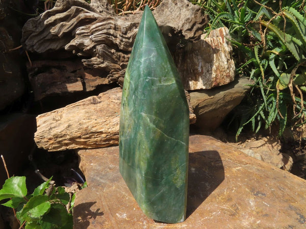 Polished Aventurine Facetted Crystal Point  x 1 From Zimbabwe - TopRock