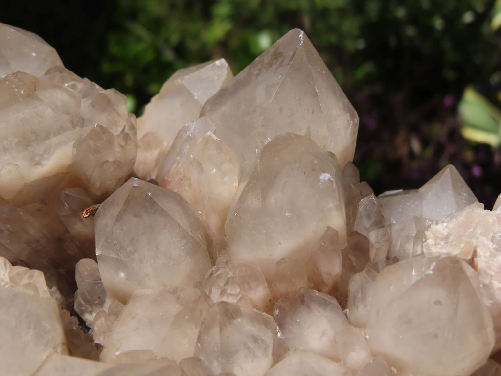 Natural Smokey Cascading Phantom Quartz Cluster x 1 From Luena, Congo - TopRock