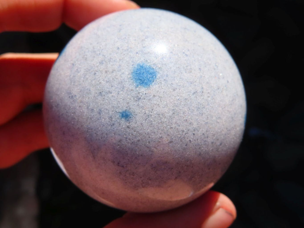 Polished Blue Spotted Spinel Spheres x 6 From Madagascar - TopRock