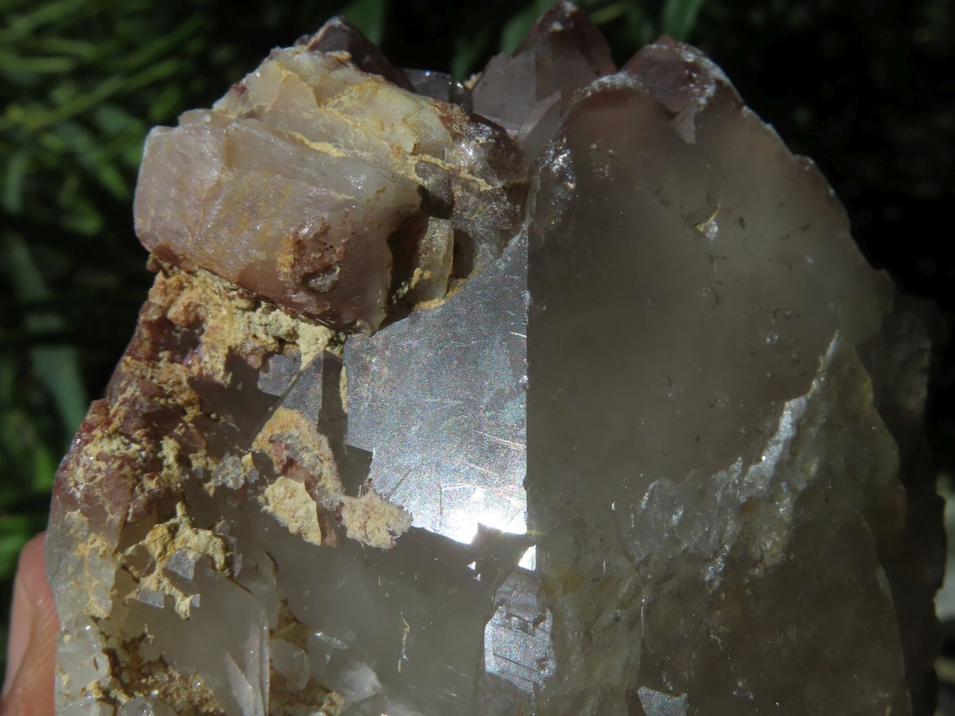 Natural Red Phantom Quartz Crystals  x 2 From Zimbabwe - TopRock