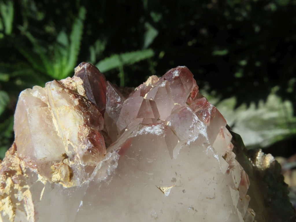 Natural Red Phantom Quartz Crystals  x 2 From Zimbabwe - TopRock