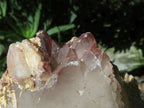 Natural Red Phantom Quartz Crystals  x 2 From Zimbabwe - TopRock