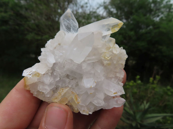 Natural Quartz Crystal Clusters x 5 From Madagascar - TopRock