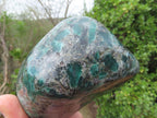 Polished Emeralds In Matrix Free Forms x 2 From Sandawana, Zimbabwe - TopRock