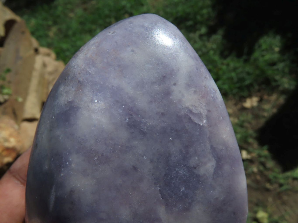Polished Gem Lithium Mica Lepidolite Display Free Forms x 2 From Zimbabwe - TopRock