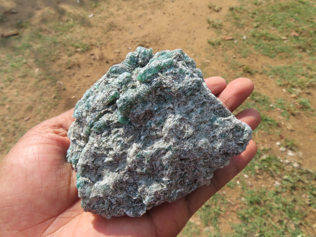 Natural Emeralds In Matrix x 3 From Zimbabwe - TopRock