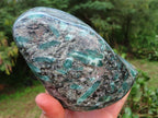 Polished Emeralds in Matrix Standing Free Form x 1 From Zimbabwe - TopRock