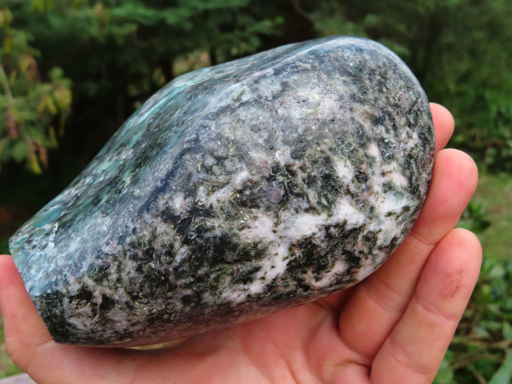 Polished Emeralds in Matrix Standing Free Form x 1 From Zimbabwe - TopRock