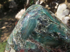Polished Emeralds In Matrix Free Forms x 2 From Sandawana, Zimbabwe - TopRock