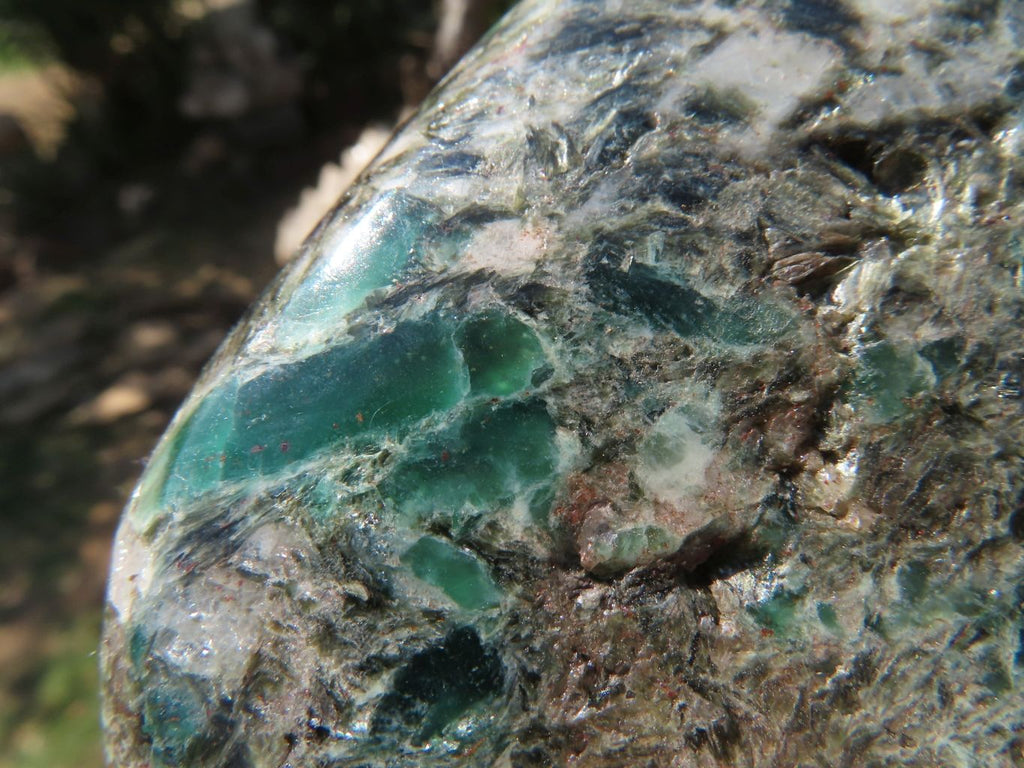 Polished Emeralds In Matrix Free Forms x 2 From Sandawana, Zimbabwe - TopRock