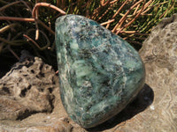 Polished Emeralds In Matrix Free Forms x 2 From Sandawana, Zimbabwe - TopRock
