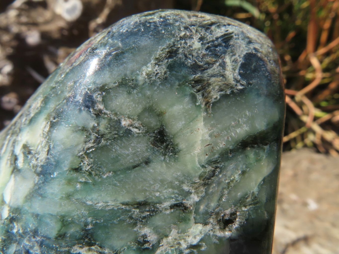 Polished Emeralds In Matrix Free Forms x 2 From Sandawana, Zimbabwe - TopRock