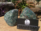 Polished Emeralds In Matrix Free Forms x 2 From Sandawana, Zimbabwe - TopRock