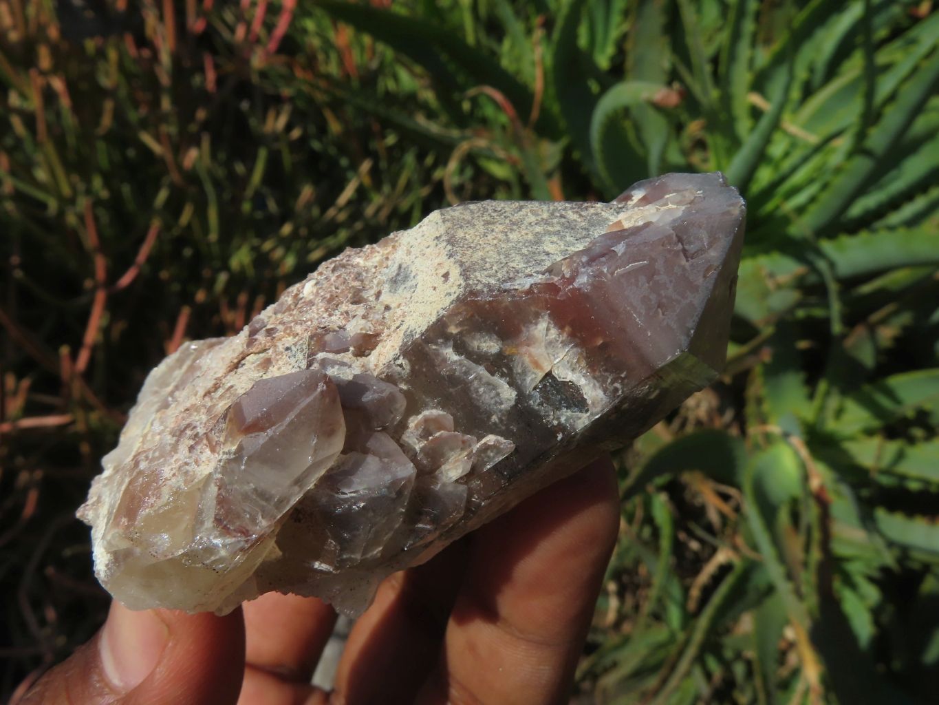 Natural Red Hematoid Quartz Crystals  x 12 From Zimbabwe - TopRock