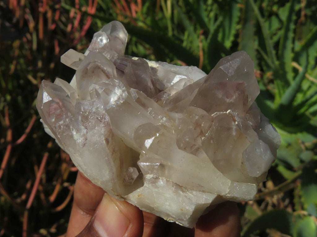 Natural Red Hematoid Quartz Crystals  x 12 From Zimbabwe - TopRock