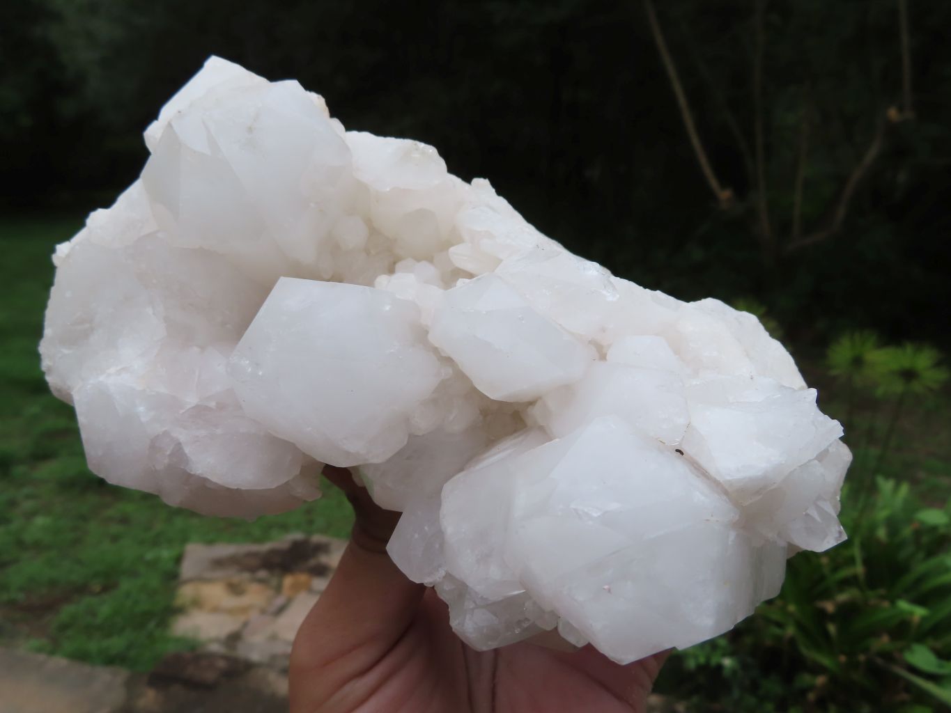 Natural Mixed Malagasy Quartz Cluster x 1 From Madagascar - TopRock
