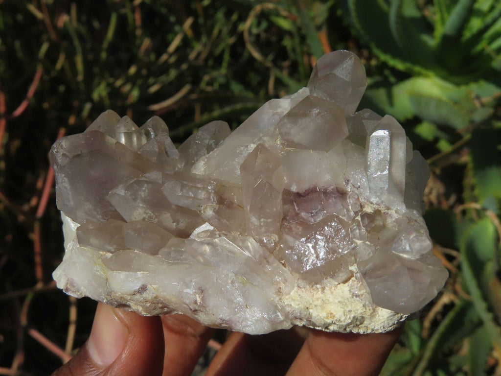 Natural Red Hematoid Quartz Crystals  x 12 From Zimbabwe - TopRock