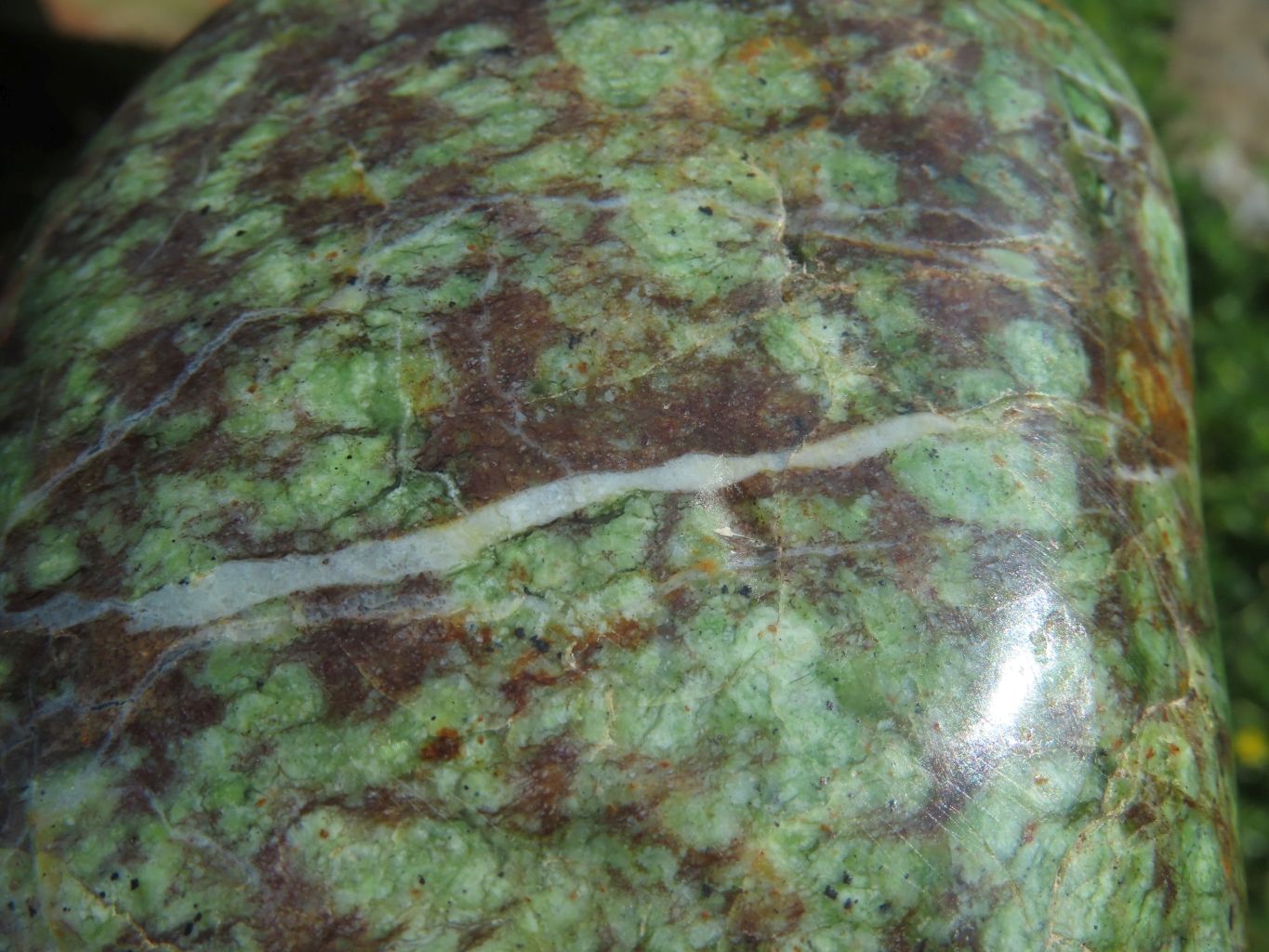 Polished Chrysoprase Standing Free Forms x 3 From Madagascar - TopRock