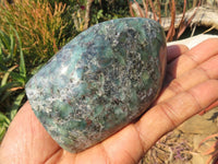 Polished Emeralds In Matrix Free Forms x 6 From Sandawana, Zimbabwe - TopRock