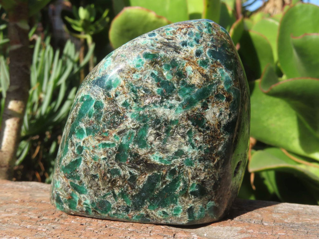 Polished Emeralds In Matrix Free Forms x 2 From Sandawana, Zimbabwe - TopRock