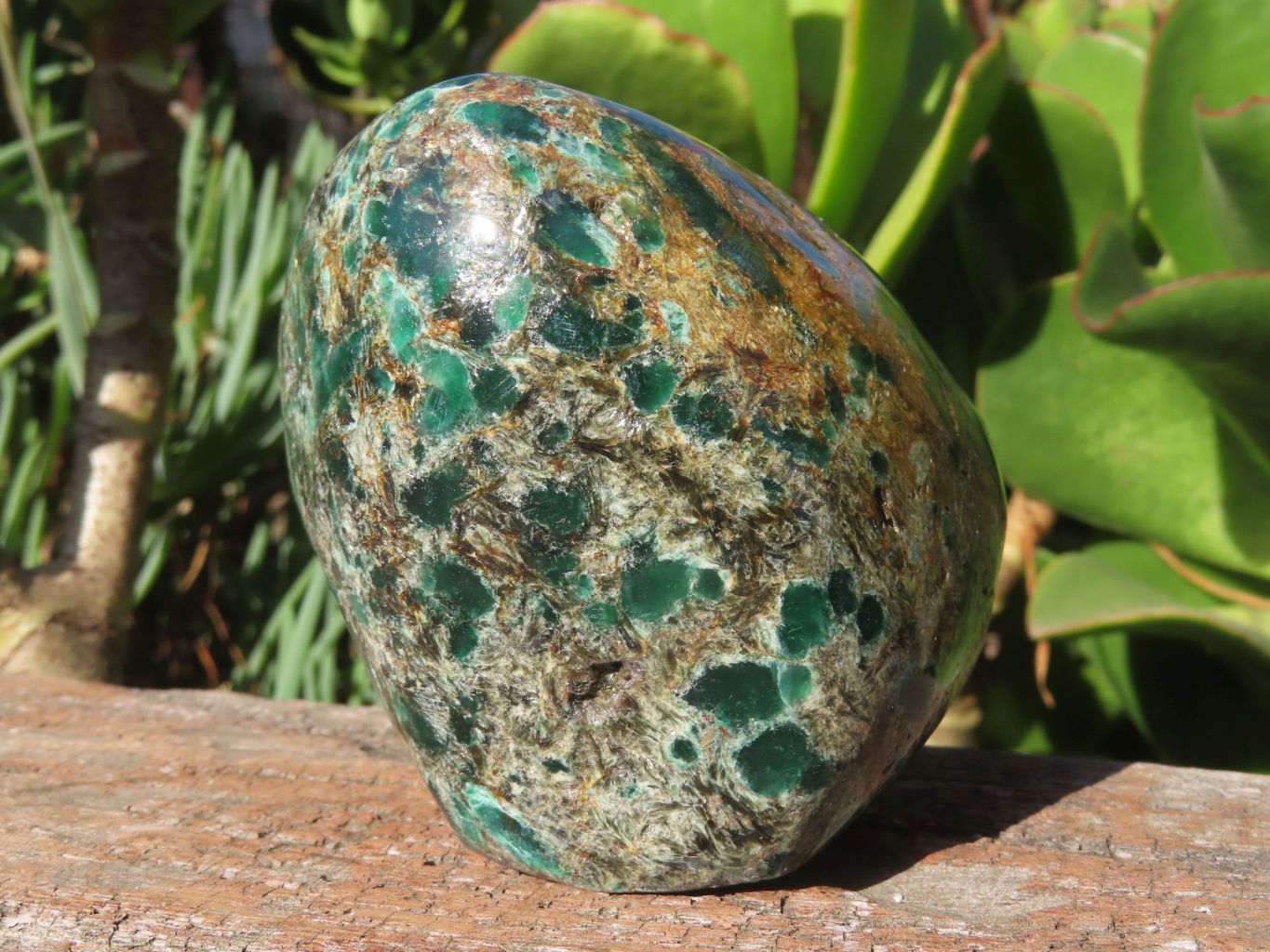Polished Emeralds In Matrix Free Forms x 2 From Sandawana, Zimbabwe - TopRock