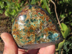 Polished Emeralds In Matrix Free Forms x 2 From Sandawana, Zimbabwe - TopRock