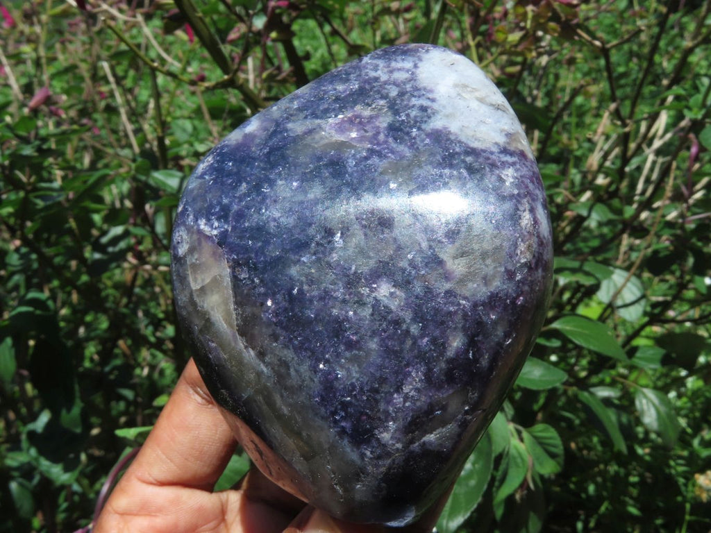 Polished Gem Lithium Mica Lepidolite Display Free Forms x 3 From Zimbabwe - TopRock
