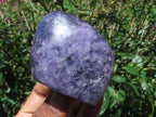 Polished Gem Lithium Mica Lepidolite Display Free Forms x 3 From Zimbabwe - TopRock