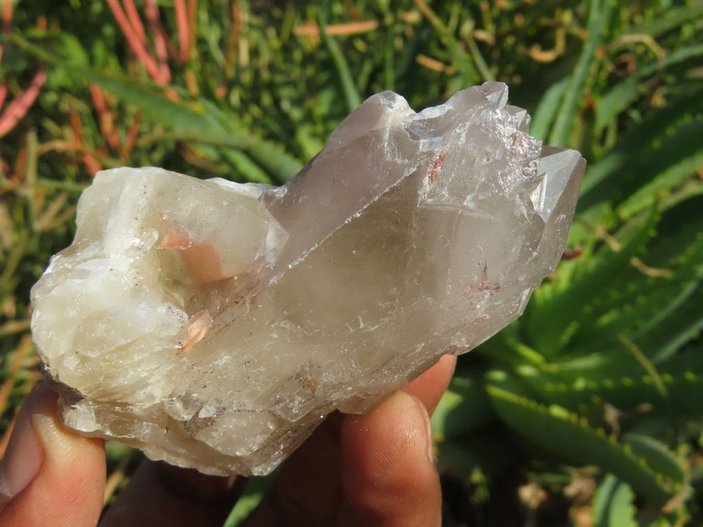 Natural Red Hematoid Phantom Quartz Clusters x 12 From Karoi, Zimbabwe - TopRock