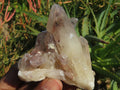 Natural Red Hematoid Phantom Quartz Clusters x 12 From Karoi, Zimbabwe - TopRock