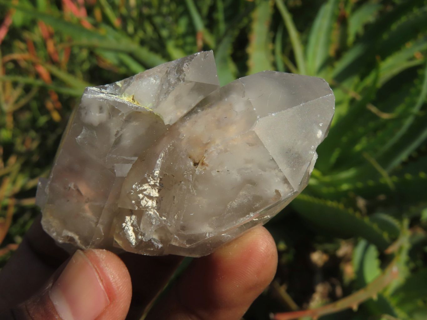 Natural Red Hematoid Phantom Quartz Clusters x 12 From Karoi, Zimbabwe - TopRock