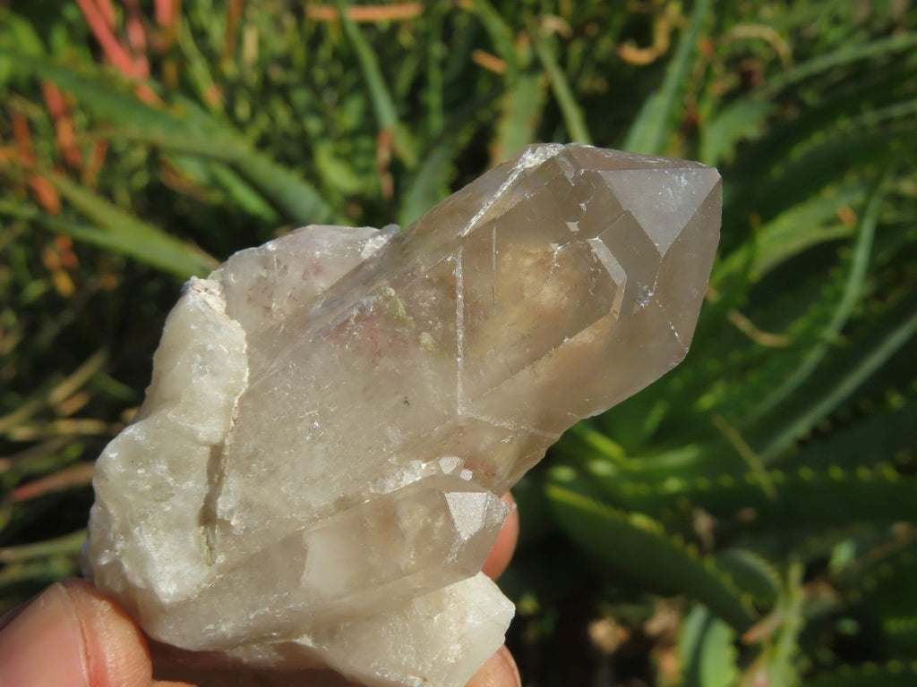 Natural Red Hematoid Phantom Quartz Clusters x 12 From Karoi, Zimbabwe - TopRock