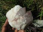 Natural Red Hematoid Quartz Clusters x 3 From Karoi, Zimbabwe - TopRock