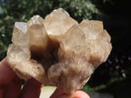 Natural Smokey Cascading Phantom Quartz Clusters x 6 From Luena, Congo - TopRock