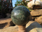 Polished Fuchsite Spheres x 2 From Madagascar - TopRock