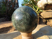 Polished Fuchsite Spheres x 2 From Madagascar - TopRock