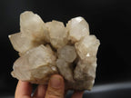 Natural Smokey Phantom Quartz Cluster x 1 From Lwena, Congo - TopRock