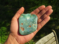 Polished Rare Expensive Mtorolite Emerald Green Free Forms x 12 From Zimbabwe - TopRock
