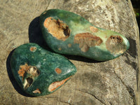 Polished Rare Expensive Mtorolite Emerald Green Free Forms x 12 From Zimbabwe - TopRock