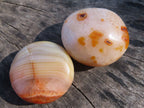 Polished Lovely Contrasting Carnelian Gallets x 12 From Madagascar - TopRock