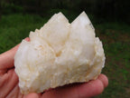 Natural Castle Quartz Clusters x 2 From Madagascar - TopRock